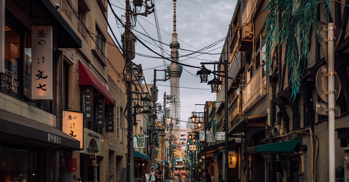 Japan re-entry with a tourist visa - Street Under Cloudy Sky
