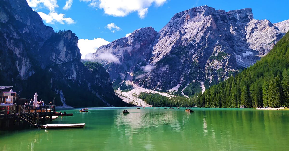 Lake Misurina from Bolzano - Green Lake Near Mountains