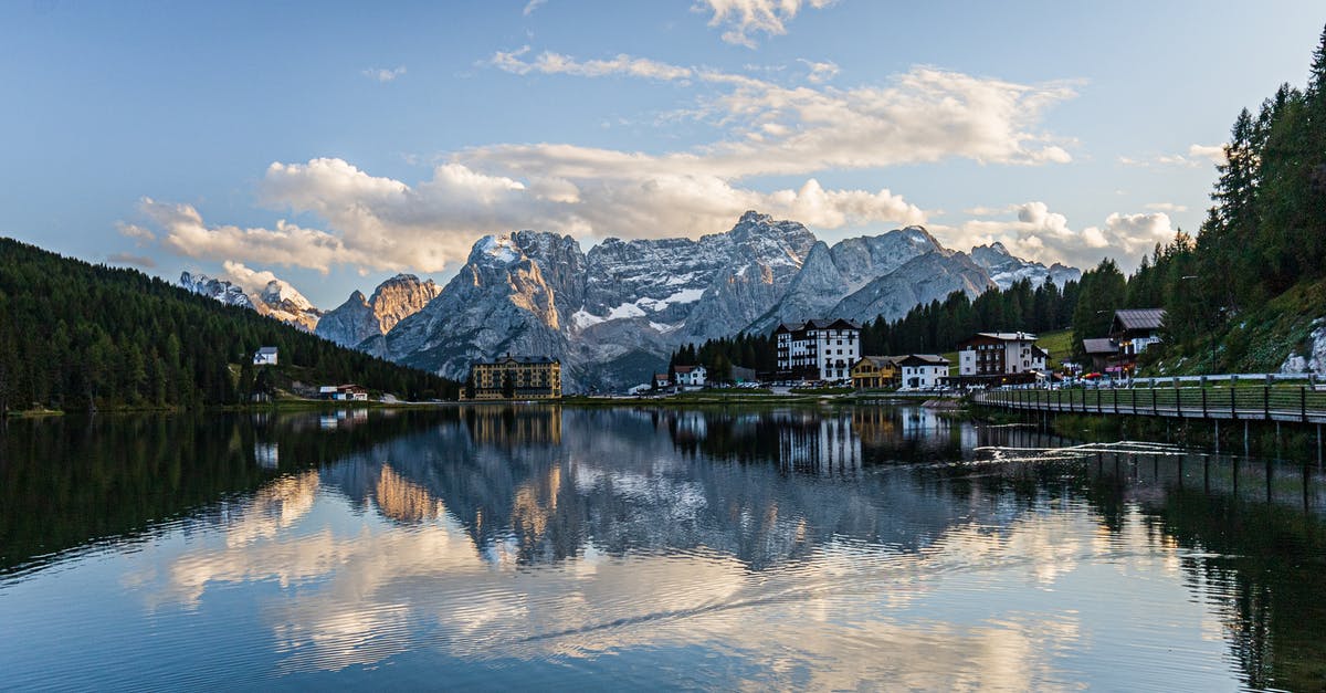 Lake Misurina from Bolzano - Calm river against mountains in daytime