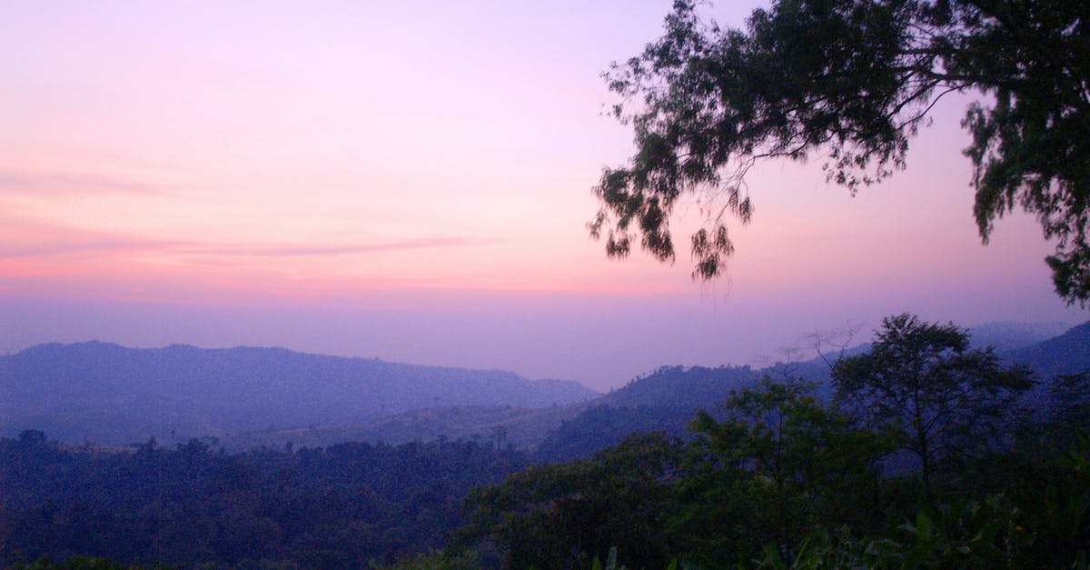 Land borders between Thailand and Cambodia that accept Cambodian e-Visa - Mountain Range View