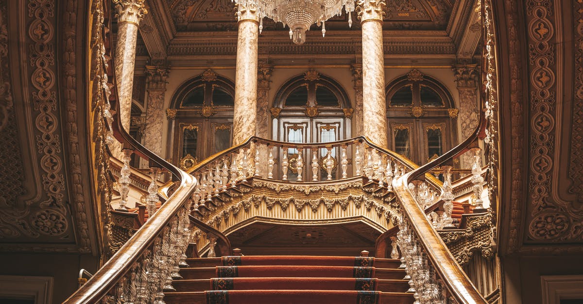 Layover in Istanbul - Brown and White Concrete Staircase