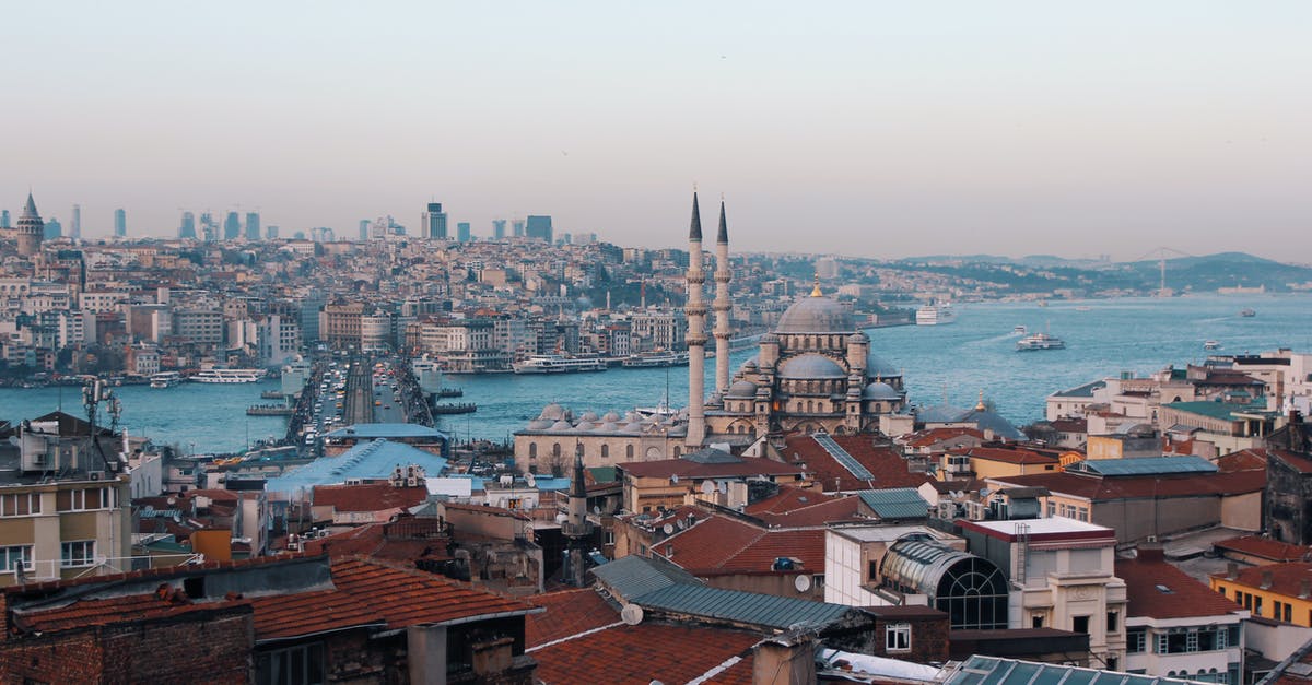 Layover in Istanbul with infants - Panoramic View of Istanbul City Skyline