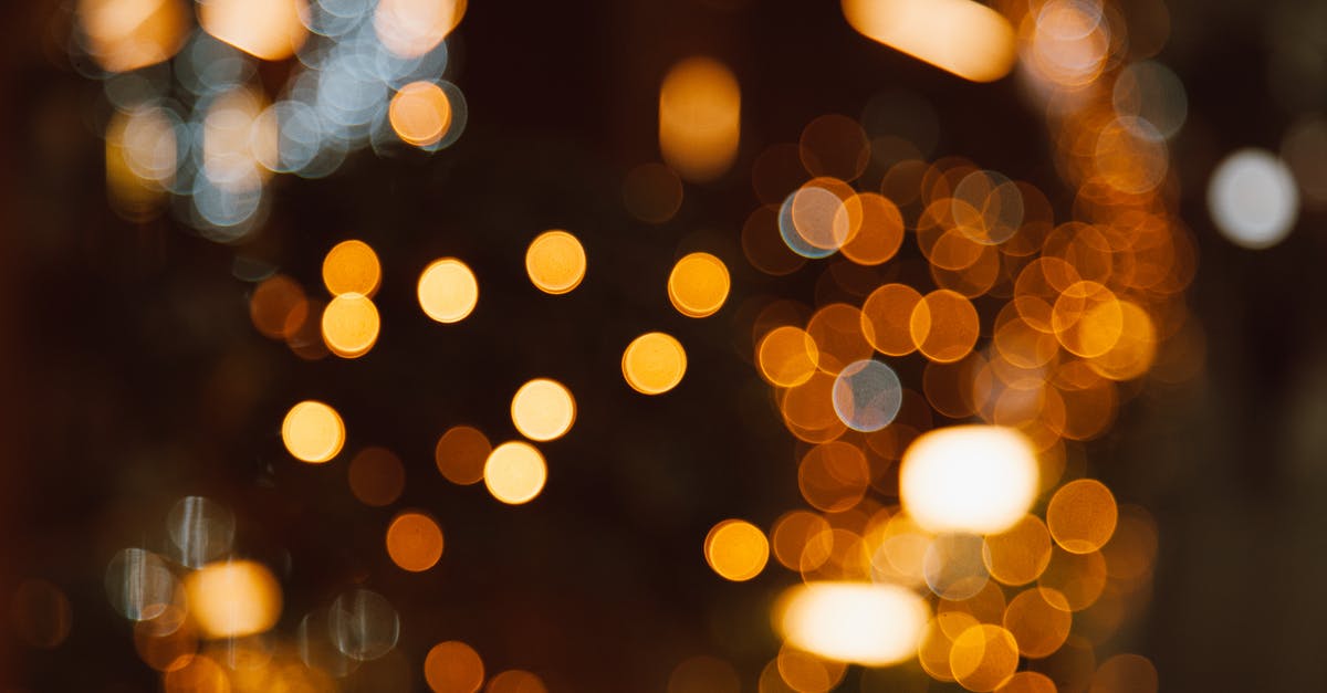 “Overstaying” for a bit? - Bokeh Photography of Yellow Lights