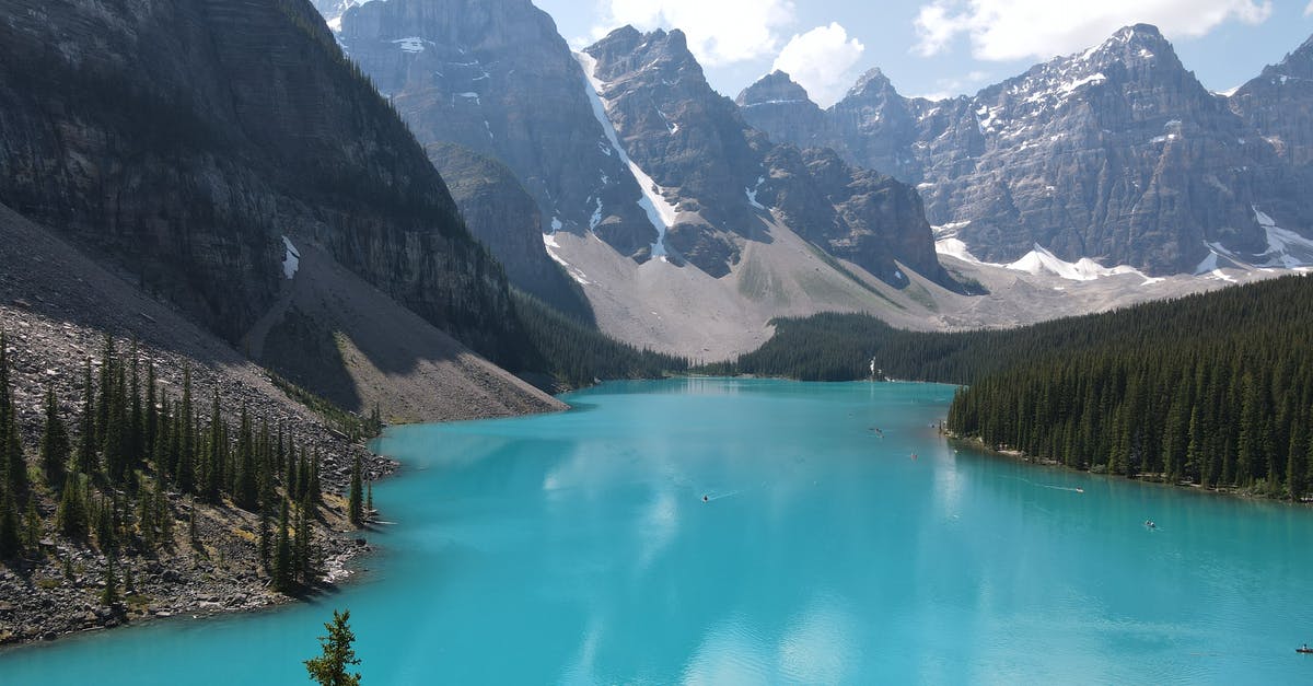 Leaving Canada “unvaccinated” - Lake Surrounded by Mountains