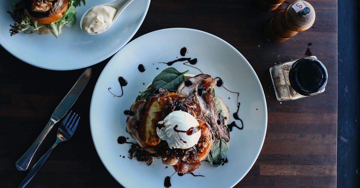 Leaving food on a plate in Russia - White Ceramic Plate With Food on Brown Wooden Table