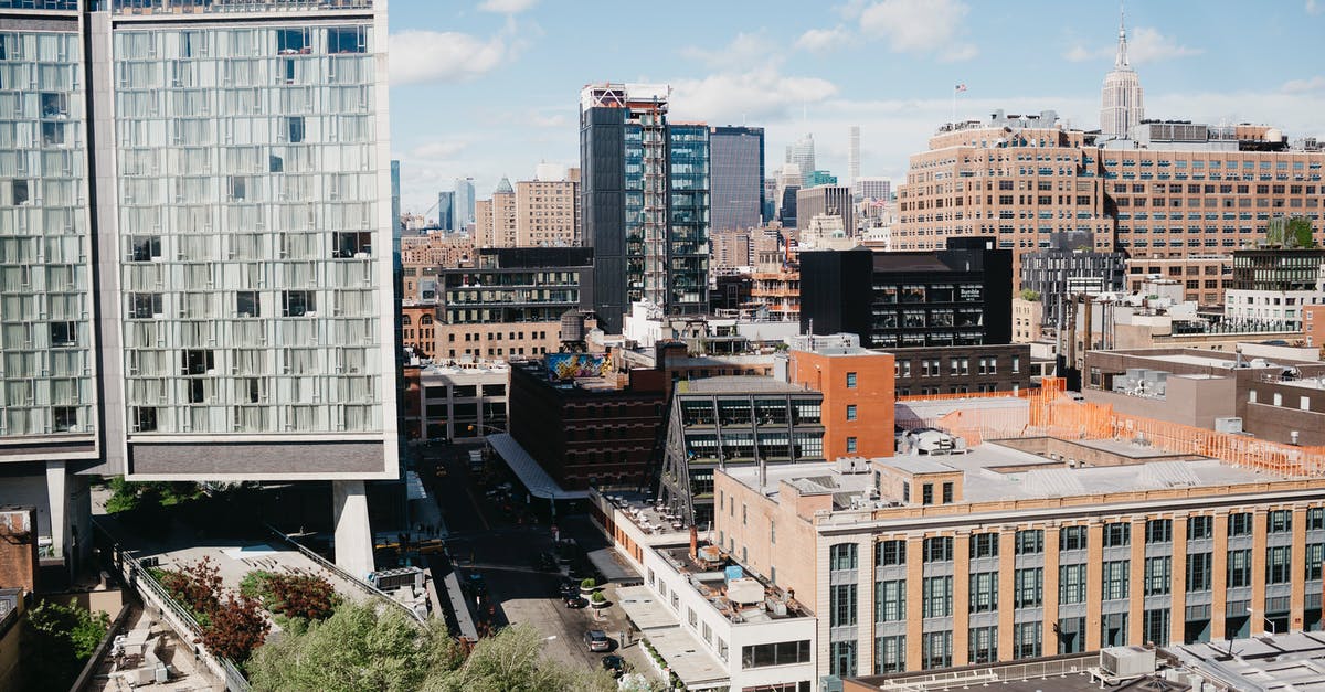 Leaving the USA after the visa waiver expired? - City Buildings Under the Blue Sky