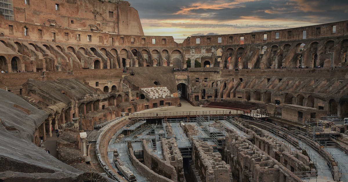 List with events in Rome - Free stock photo of amphitheater, ancient, arch