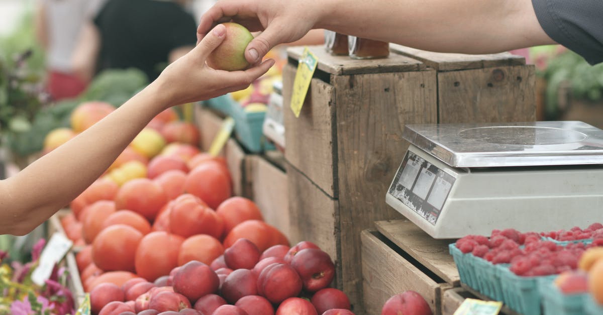 Local markets in Istanbul - Person Giving Fruit to Another