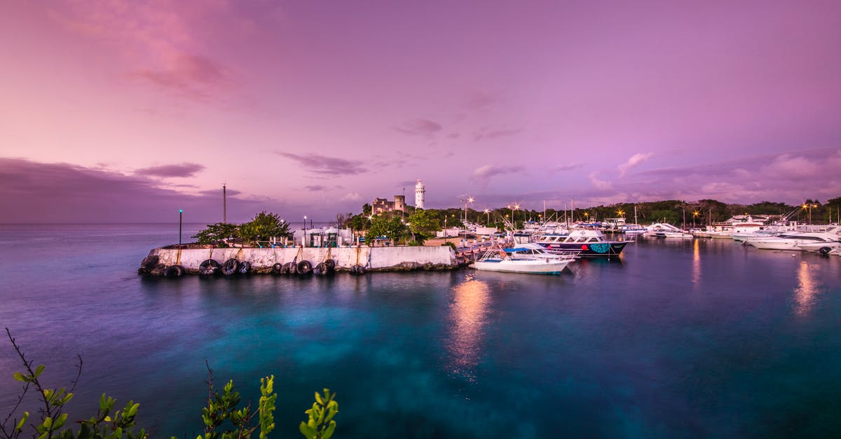 Locating a Notary Public in Cozumel Mexico - Dock Under Purple Sky