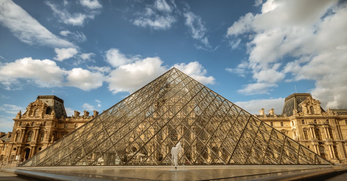 London-Paris, Time Critical Agenda for the Louvre and Rodin Museum - Gray Pyramid Under Blue Sky