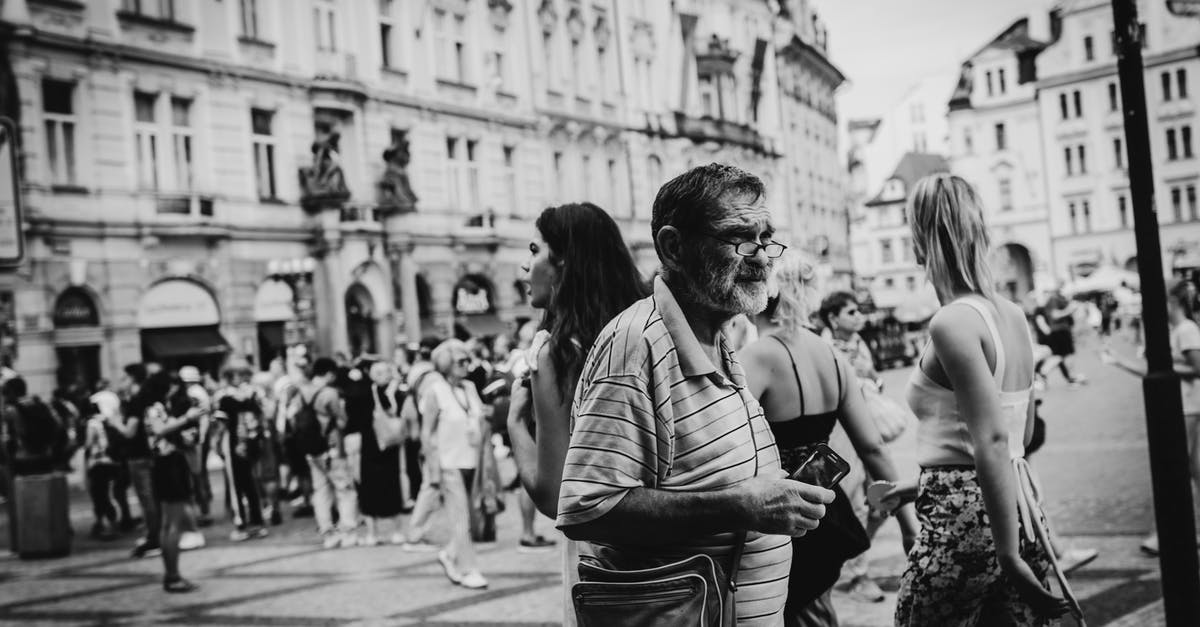 Longer stay in Prague as a tourist [closed] - Grayscale Photo of People In The Streets