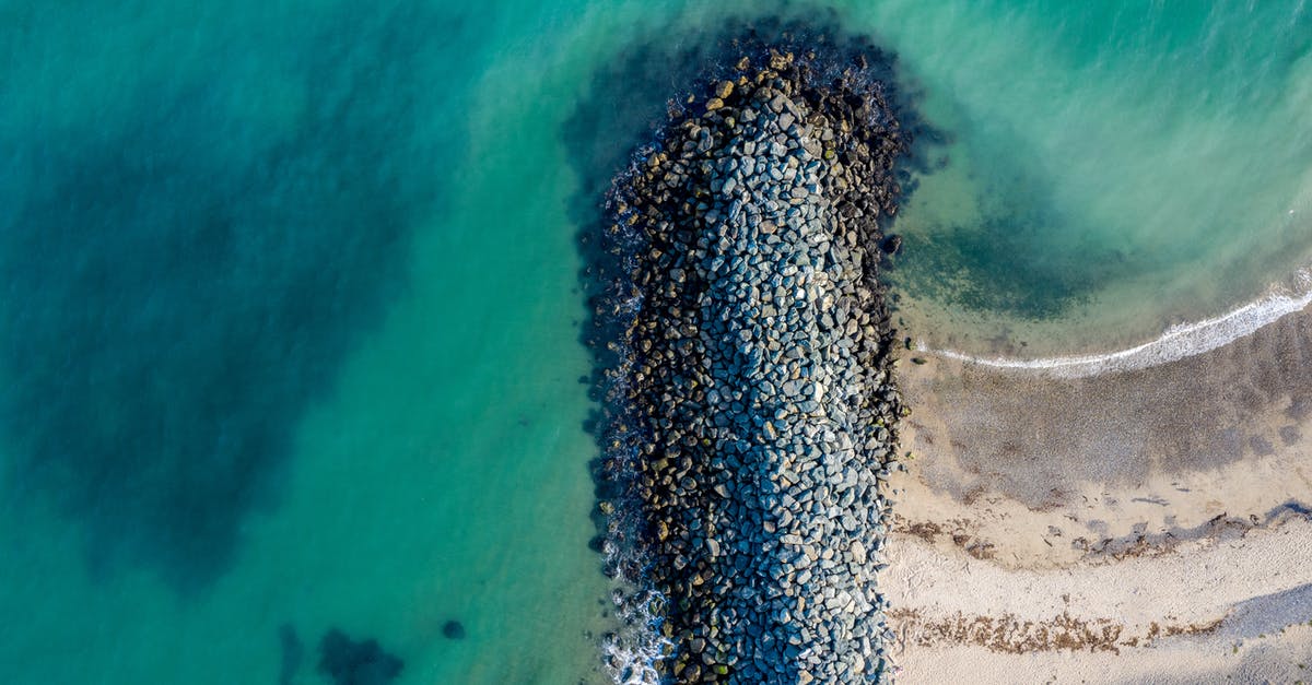 Long-life SIM cards in Europe - Aerial View of Sea With Breakwater