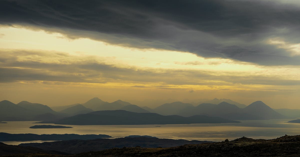 Lost and found on Cycladic islands - Isle of Skye from Applecross