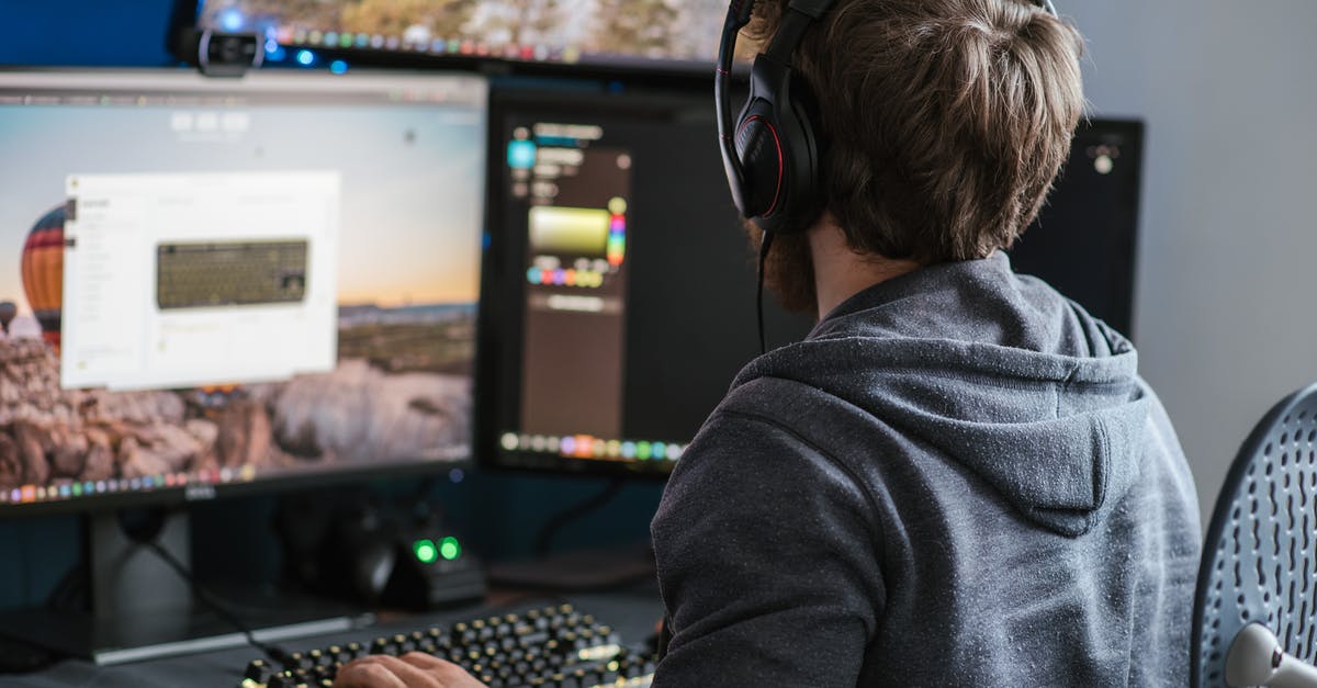 Lufthansa online check-in for multiple passengers and legs - Unrecognizable man working on computer at home