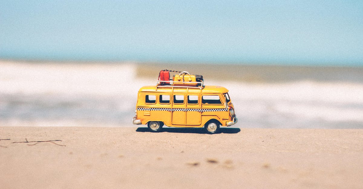 Luggage lockers at Jardin Majorelle in Marrakech? - Yellow Van Die-cast