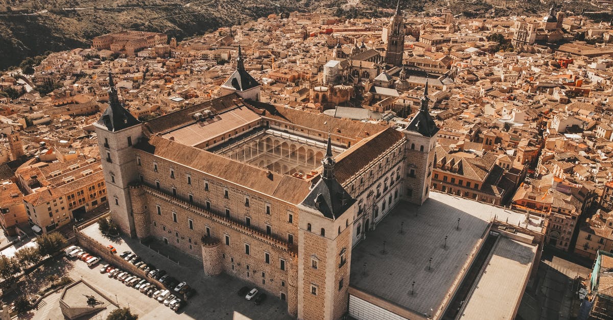 Madrid Barajas to Toledo transfer - Brown Concrete Building Near Mountain