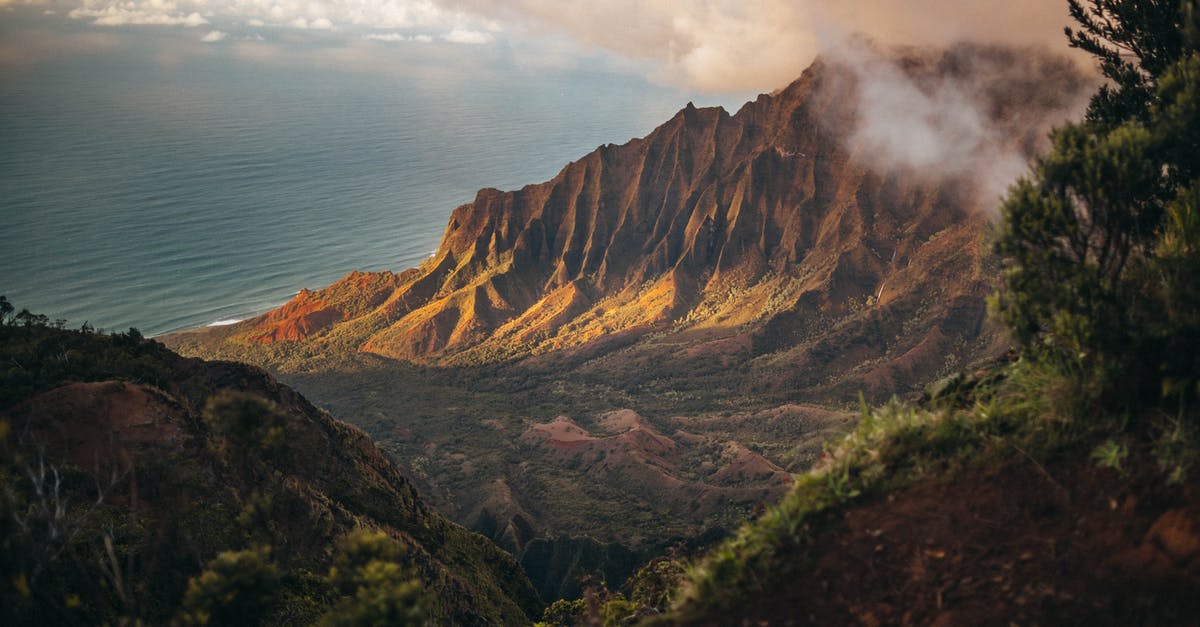 Mailed My Passport to the US for Renewal - Brown Mountains