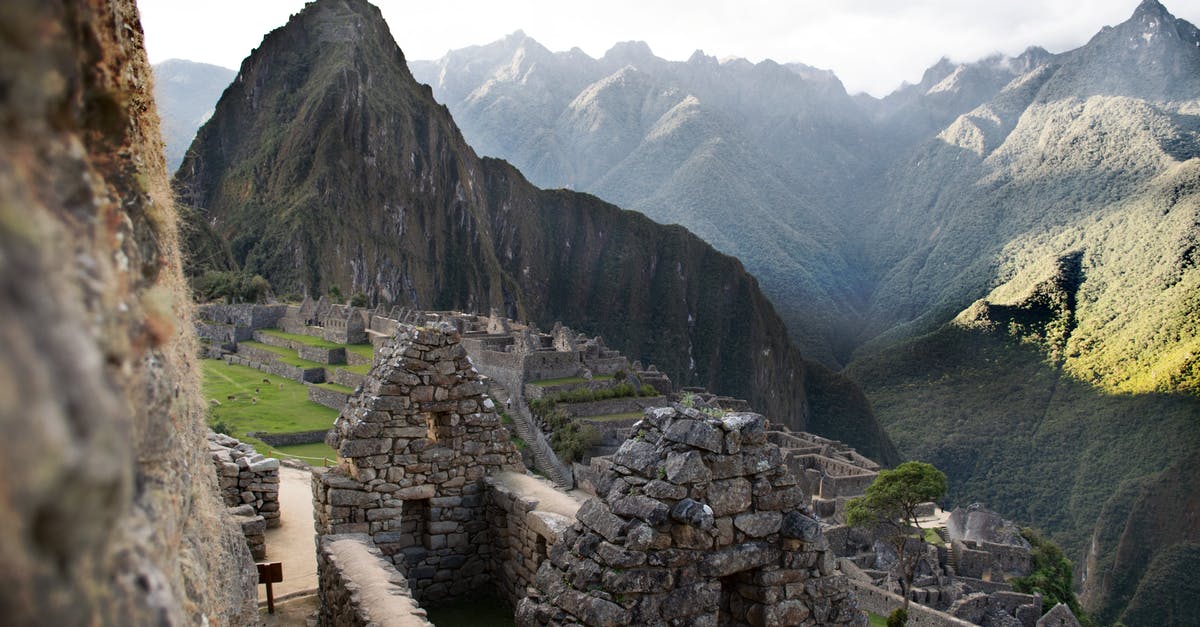 Making stops on the way from Machu Picchu to Cusco - Green Mountains Under Blue Sky