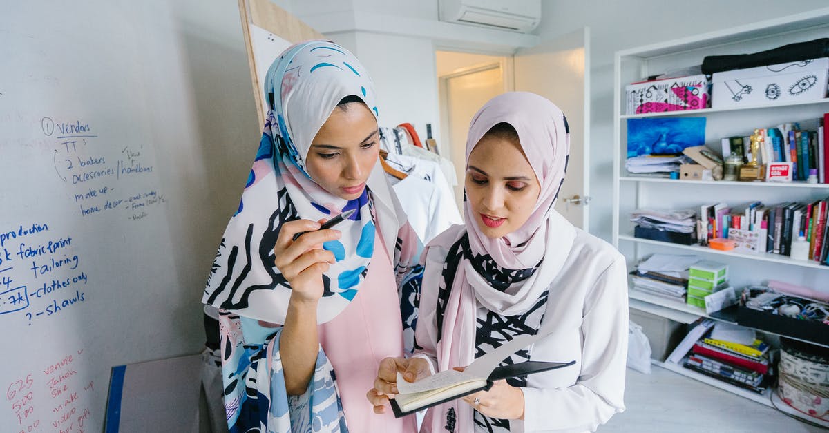 Malaysia Custom Regulation - Two Women In White Hijab Veils