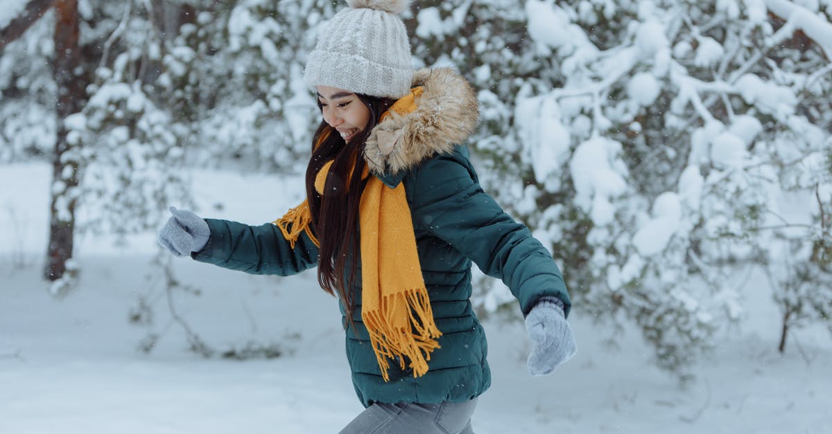 Malaysia Visa Run [closed] - Woman in Green Jacket running On Snow