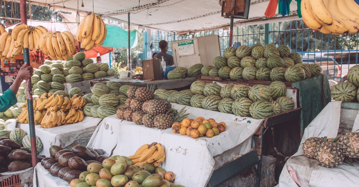 Mangoes and Bananas from Manila to Switzerland - Tropical Fruits on the Market