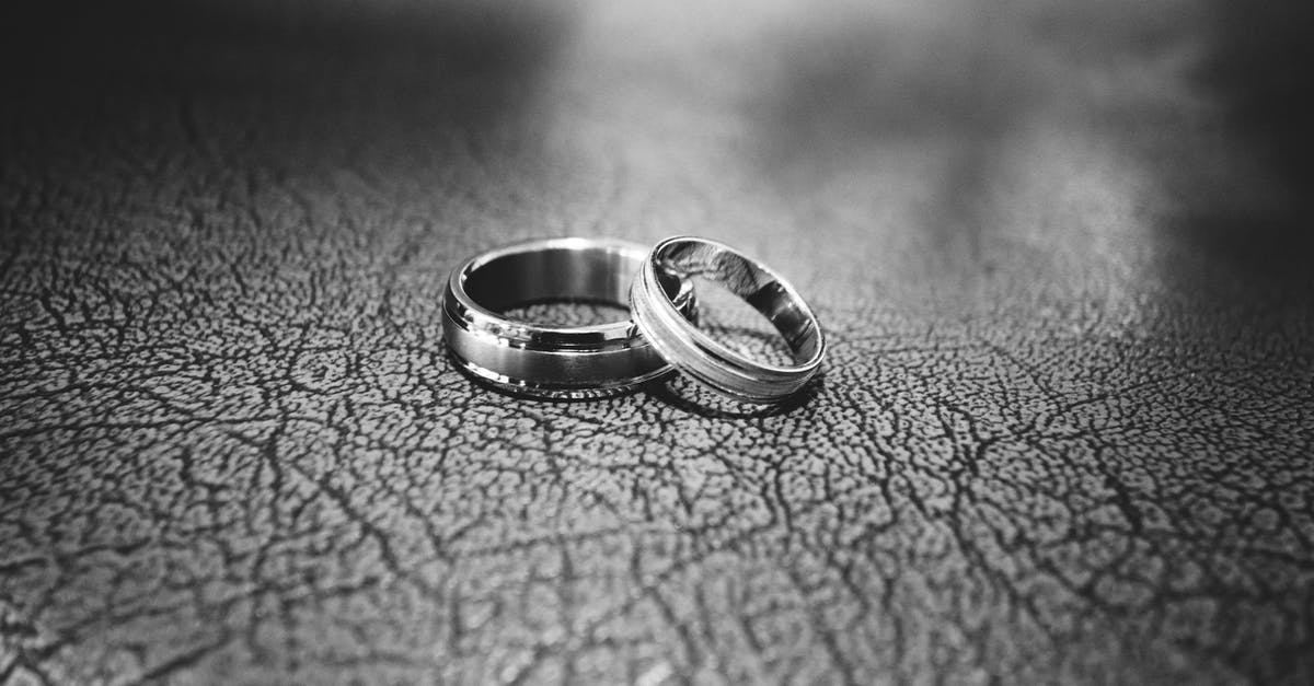 May I re-enter UK on a marriage visa that is about to expire? [closed] - Close-up of Wedding Rings on Floor