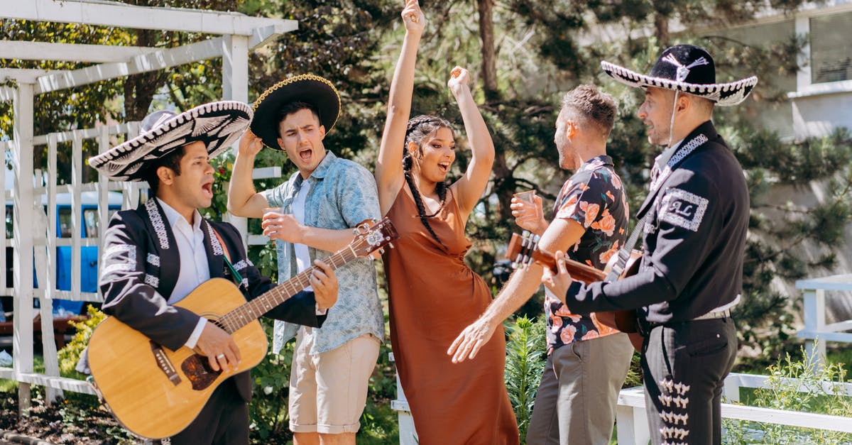 Mexican tourist visa application for Iranian citizen - A Group of People Dancing to Mexican Music