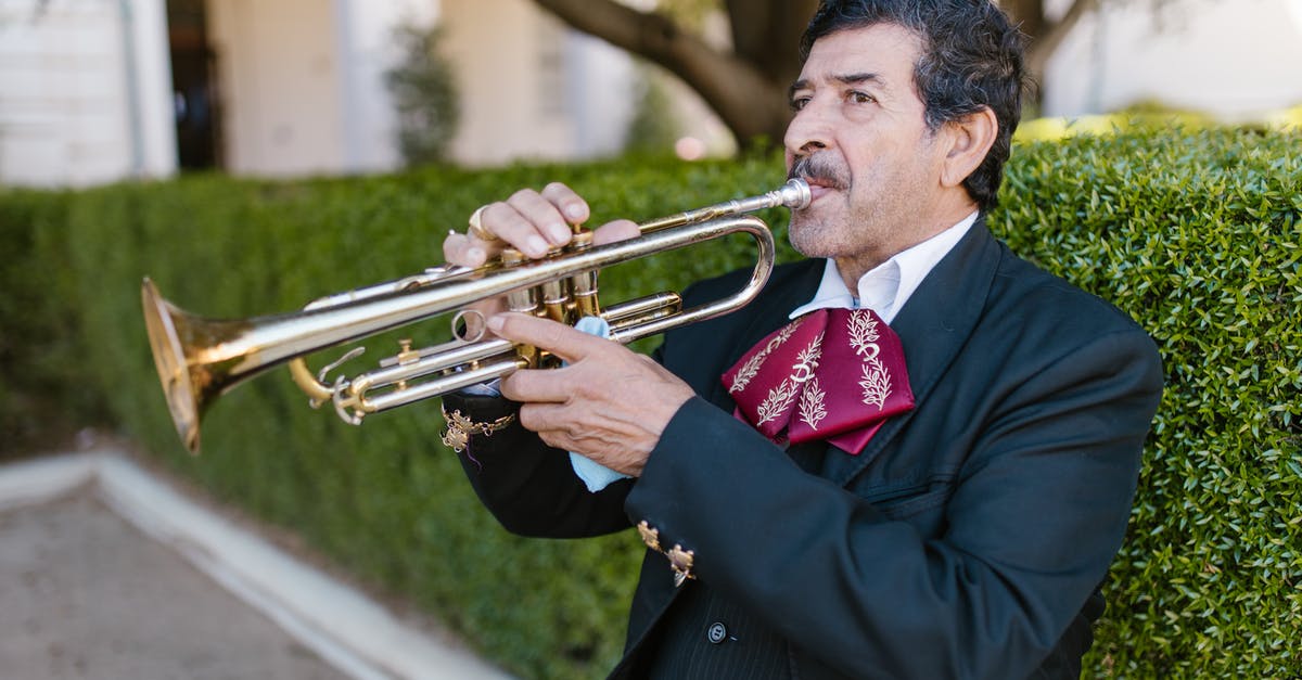 Mexican visa for Finnish residence permit holder - Man in Black Suit Playing Trumpet