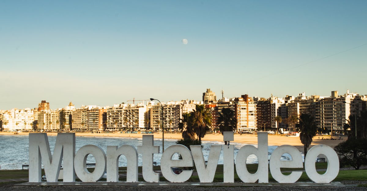 Middle name on ESTA - Montevideo