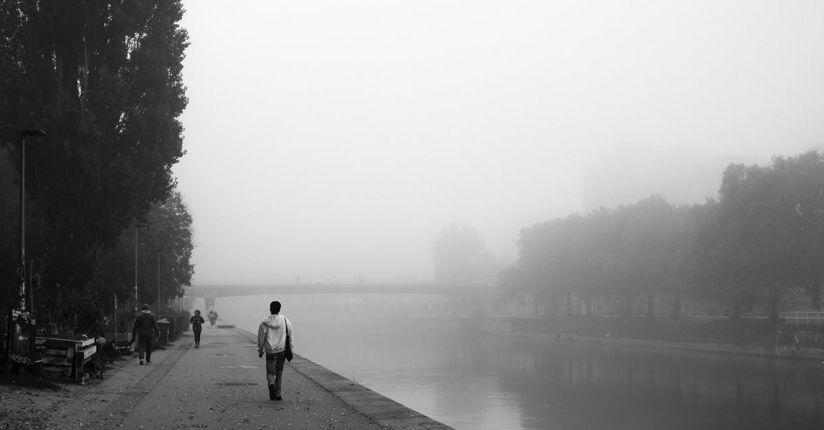 Minimum requirement to Vienna [duplicate] - Man and Woman Walking on Sidewalk Near Body of Water