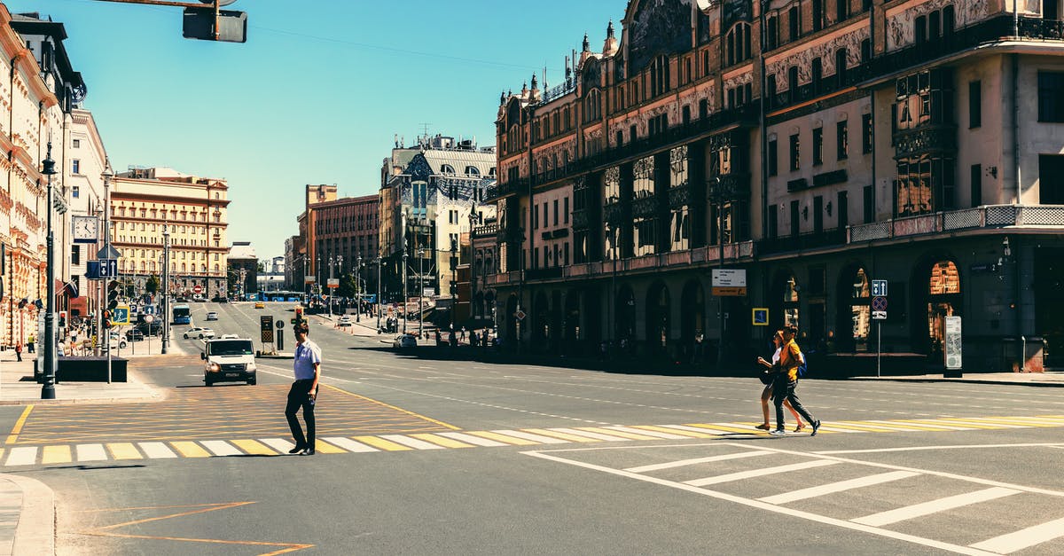 Mongolia-Russia crossing at Naushki [duplicate] - Man Walking On Street