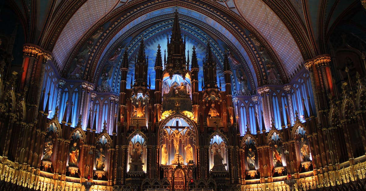 Montreal - tips to avoid troubles with Immigration - Low Angle Photography of Religious Catherdral