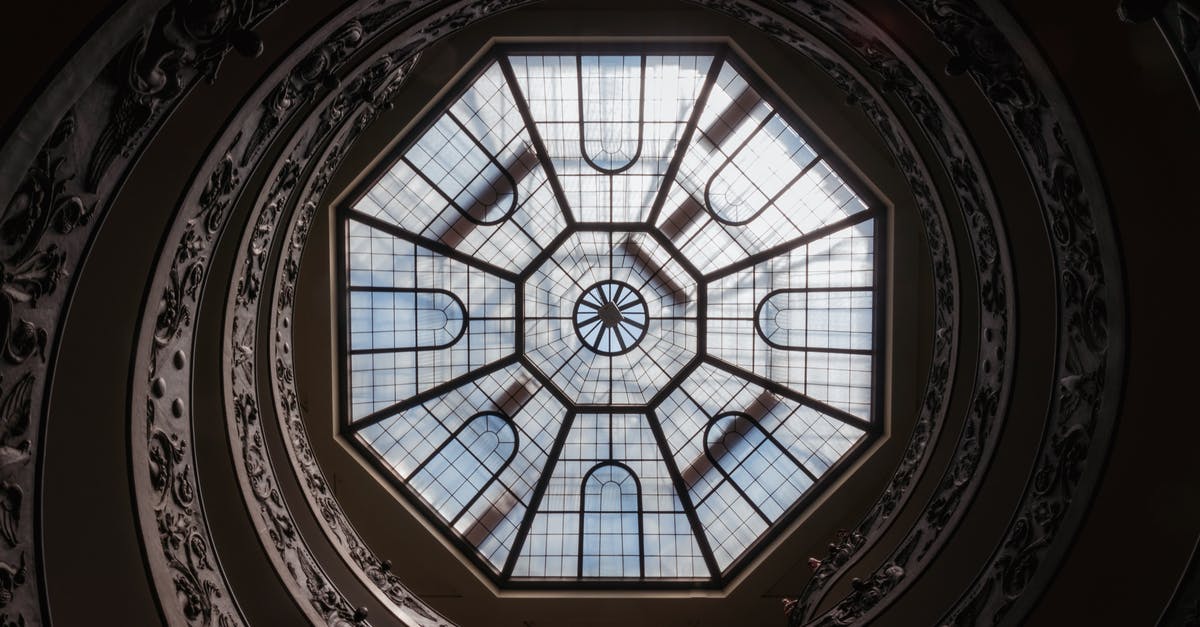 Motorboat rental in Lazio, Italy - Photo Of Stained Glass Ceiling