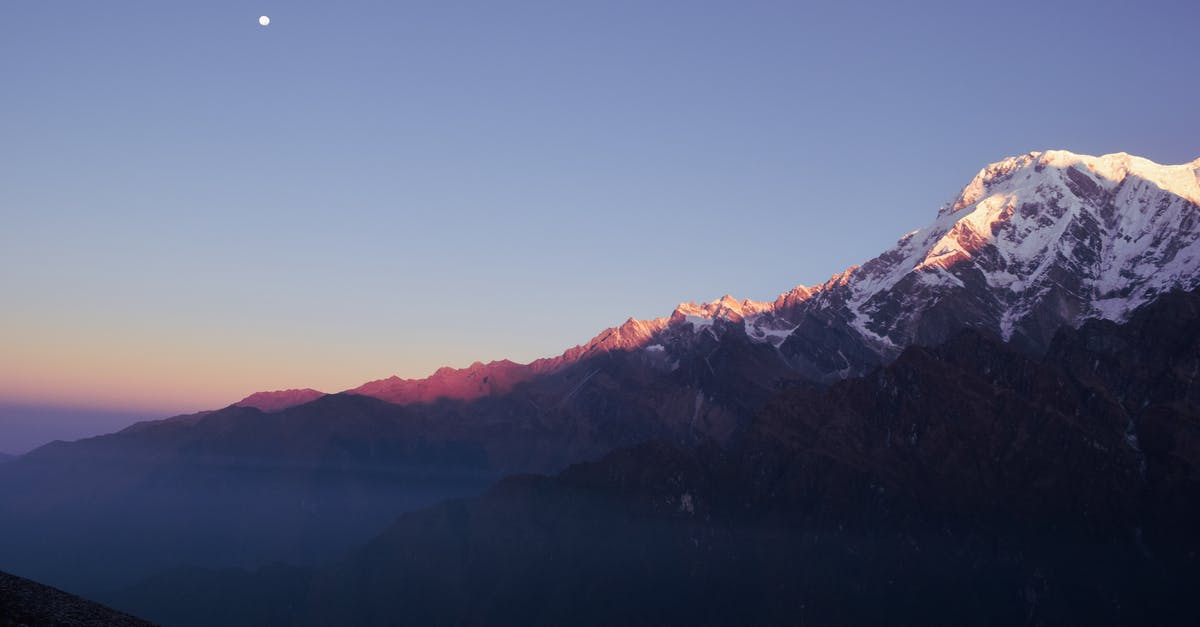 Mount Everest: Lhotse to Base Camp Instead of Summit? - Snow Capped Mountain during Golden Hour
