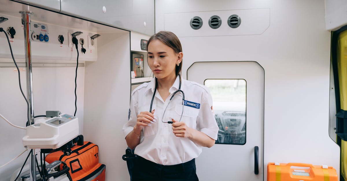 Mountain rescue and medical care in Georgia? - A Paramedic with Stethoscope on Her Neck