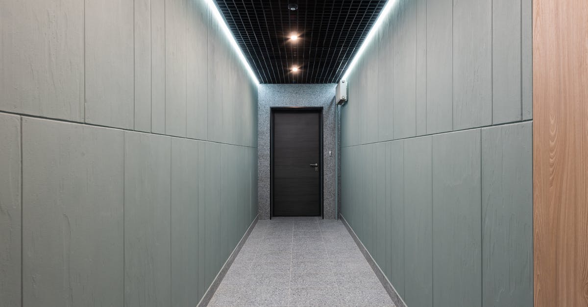 Multiple-entry business Schengen visa - Long corridor in modern office