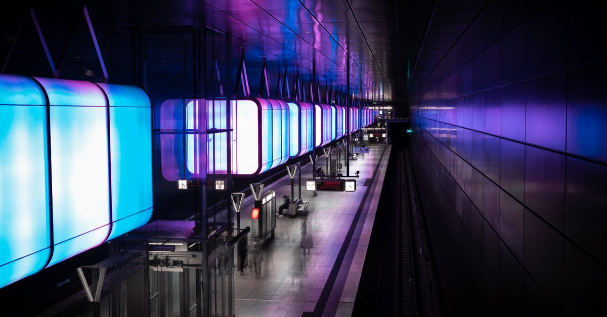 Munich to Rome by train (avoiding tunnels) - People Walking on Train Station