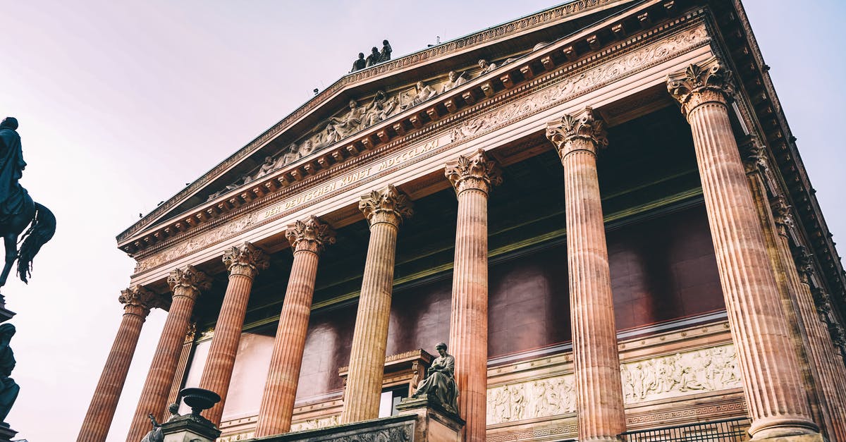 Museums in Germany about the First World War - Low Angle Shot of the Alte Nationalgalerie