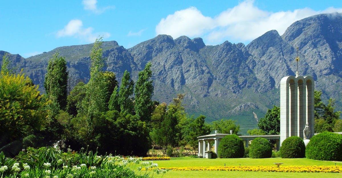 Must I provide proof of onward travel when entering South Africa? - Green Trees Near Building