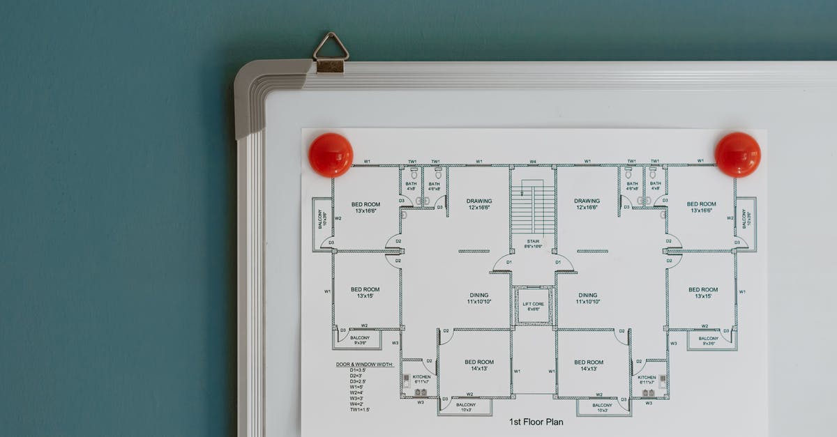 Need information about UK- Irish visa scheme - Floor plan hanging on whiteboard