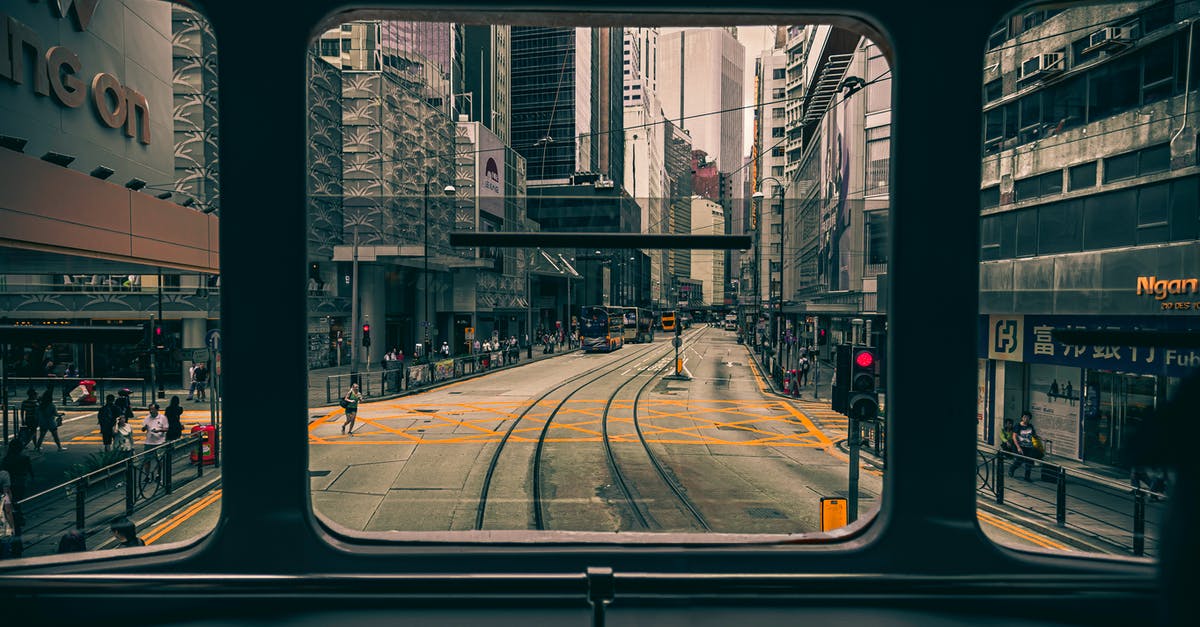 Netherlands Tram / Train ticketing [duplicate] - View from Back of Tram at the City