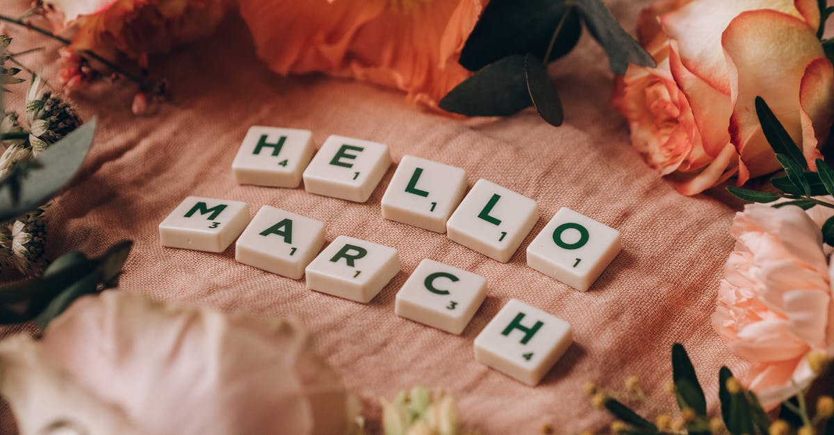 Netherlands Visa Refusal on 17th March 2020 - Scrabble Tiles on Pink Surface