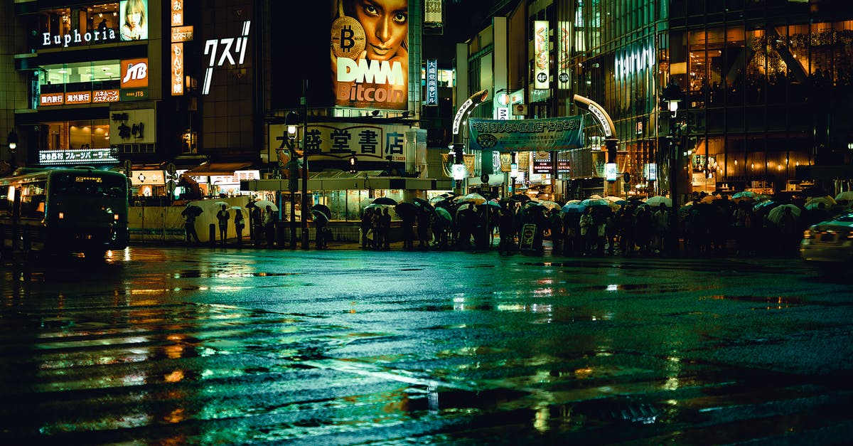 Nightlife in Tokyo Roppongi neighborhood [closed] - People Standing Beside Road