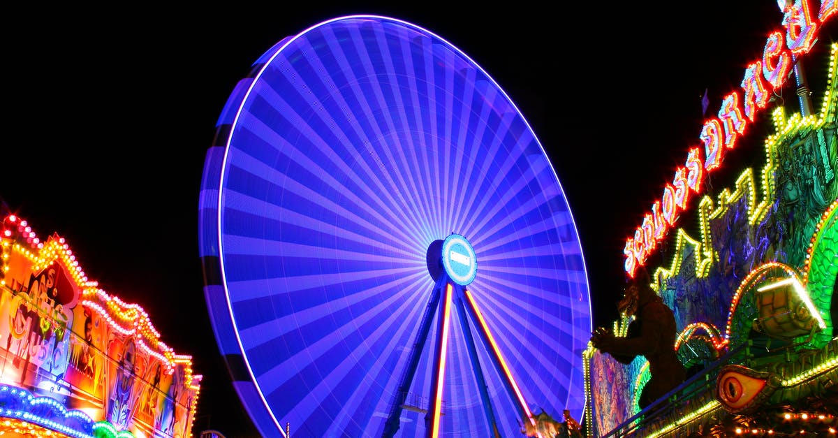 North Korean themed theme parks - Blue Ferris Wheel