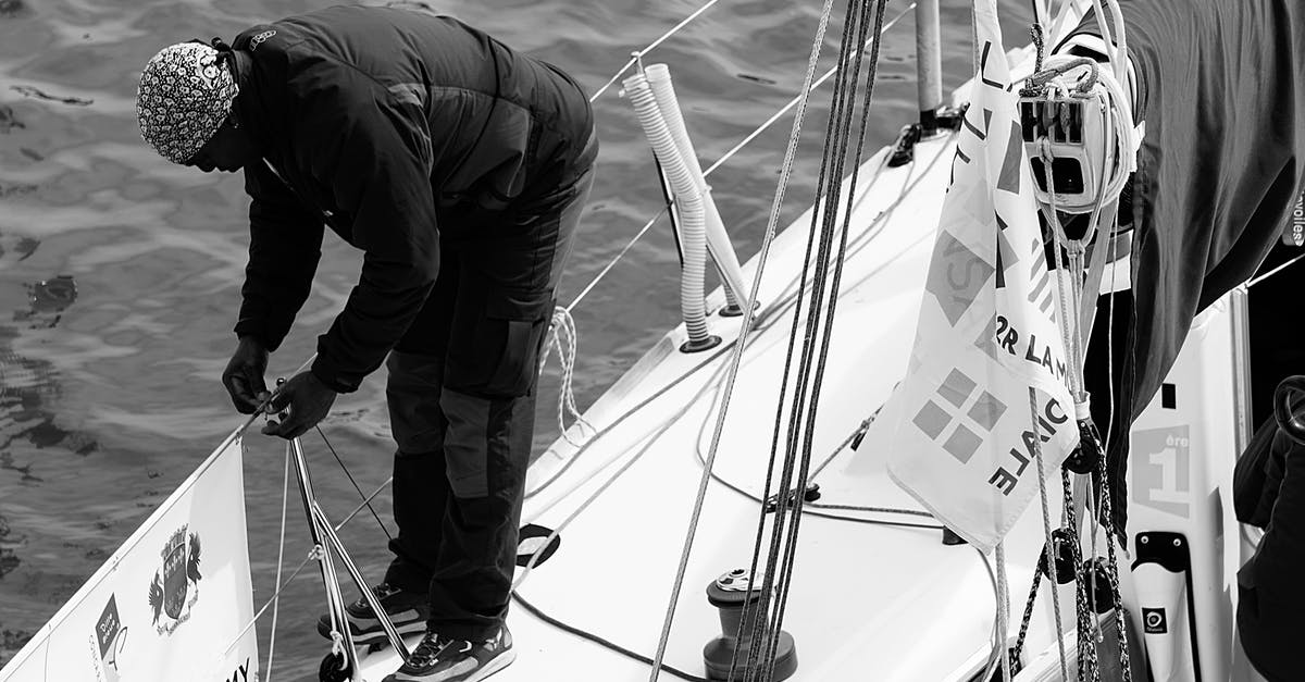 North Sea to Black Sea by own yacht [closed] - Man in Black Gray Jacket on a Boat's Railing