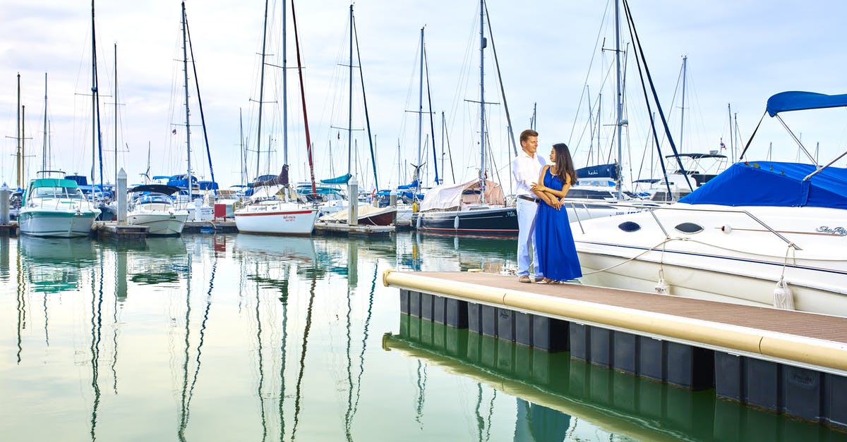 Ocean Travel By Sail [closed] - Man and Woman Standing Near Boat