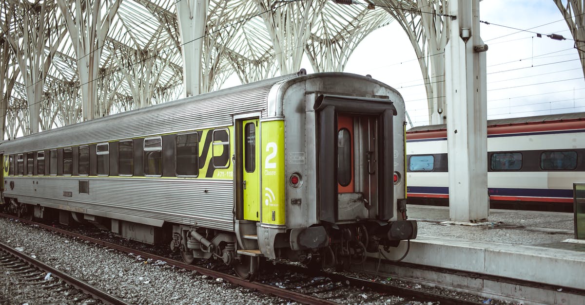 Offline public transportation trip planning for Rome - Old railway station with modern train