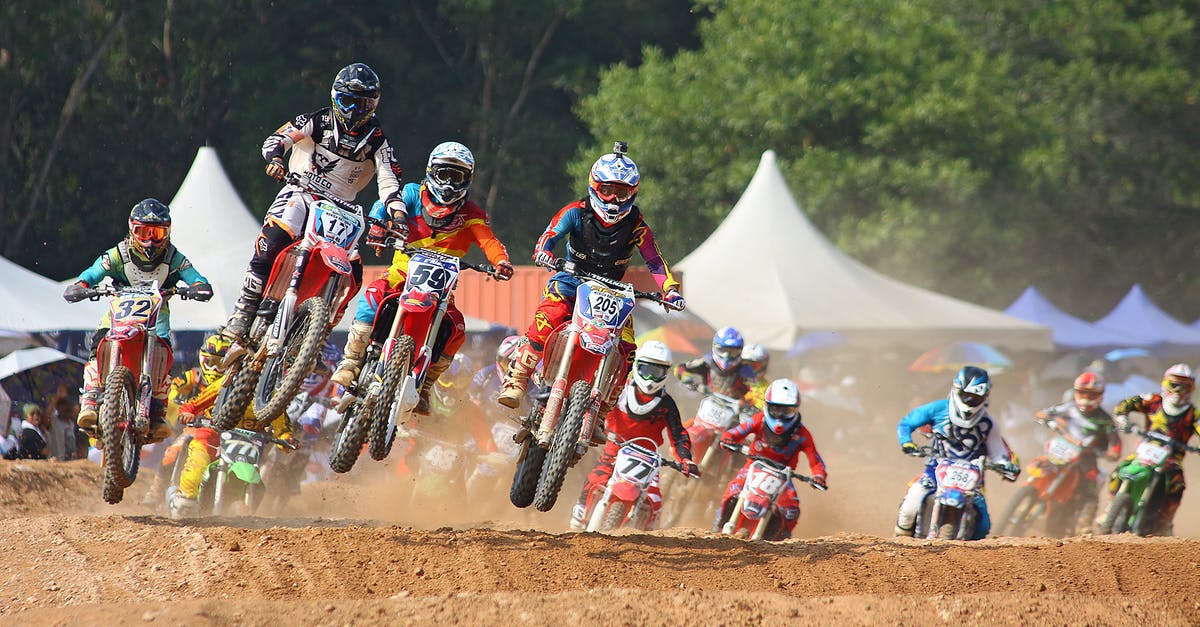 Offroad experience in Germany - Person Showing Motocross Racing