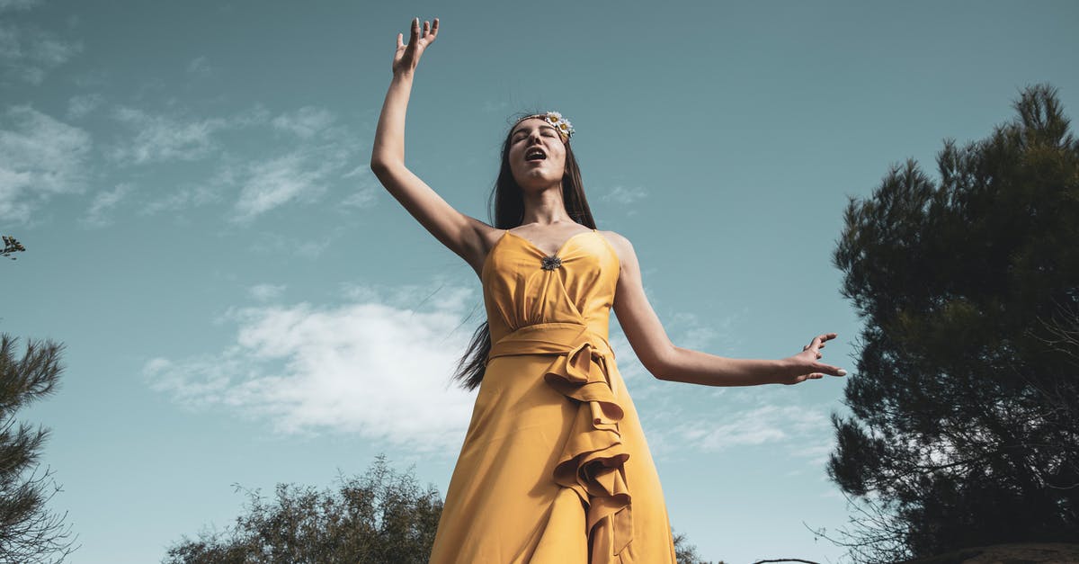 One full day in Dubai, leaving the next day [closed] - Woman in Yellow Sleeveless Dress Standing on Brown Sand