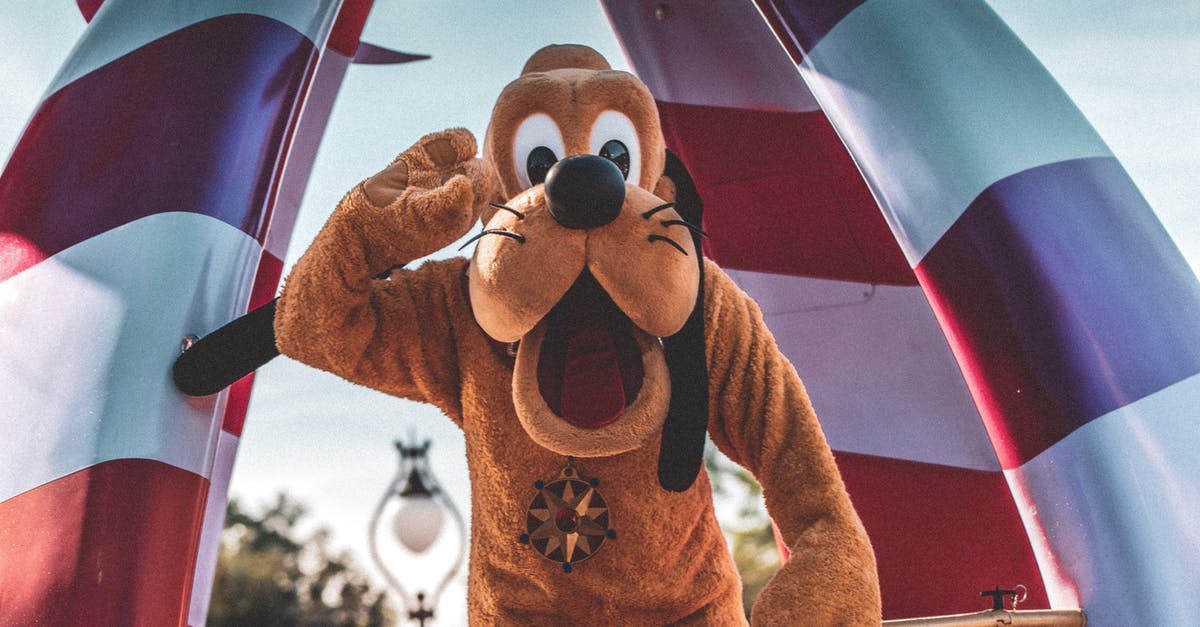 Orlando ESTA Visa Waiver [duplicate] - Pluto Costume